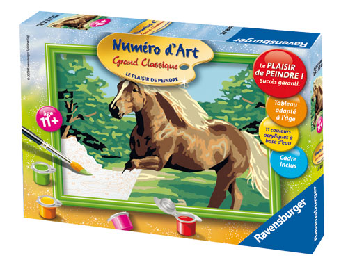 Ravensburger Numero D Art Etalon Chocolat Peinture Achat Prix Fnac