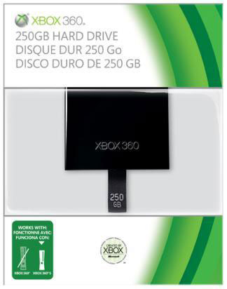 Microsoft Xbox 360 Hard Drive - Disque dur - 250 Go - amovible - pour Xbox  360 - Autre accessoire gaming - Achat & prix