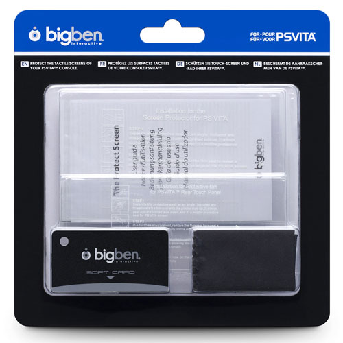 SCREEN PROTECTION KIT FOR PS VITA -
