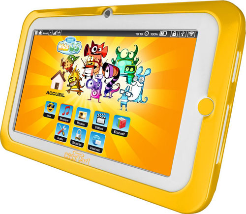 Tablette tactile pour enfants : avis concernant la Kidspad