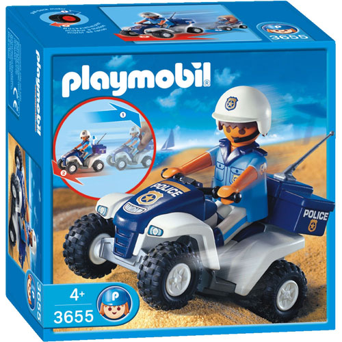 Duidelijk maken George Hanbury Worden Playmobil - 3655 - Policier - quad - Playmobil - bij Fnac.be