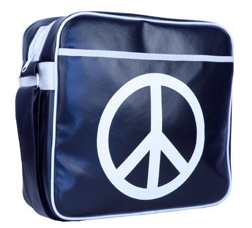 Urban Factory Peace & Love Bag - sacoche pour ordinateur portable