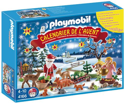 Playmobil 4166 Calendrier de l Avent Les animaux de la for&ecirc;t