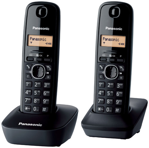 Panasonic KX-TG1612FRH - Duo - Noir