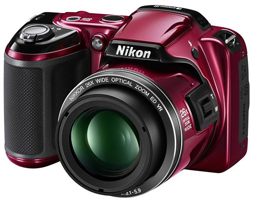 Nikon CoolPix L810 Rouge Intense État correct - Nikon reconditionné disponible sur Fnac