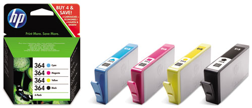 Cartouche D'encre Hp 364 XL PACK NOIR 3 COULEURS (N9J74AE) - DARTY - View #3