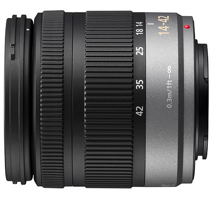 Objectif hybride Panasonic Lumix G Vario 14 - 42 mm f/3.5 - 5.6 ASPH./ MEGA O.I.S.
