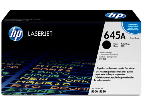Toner HP LaserJet 645A (C9730A) - Noir
