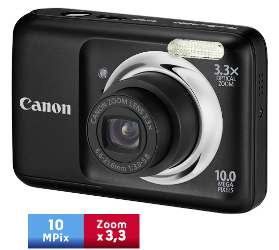 Canon PowerShot A800 Noir État correct -  reconditionné disponible sur Fnac
