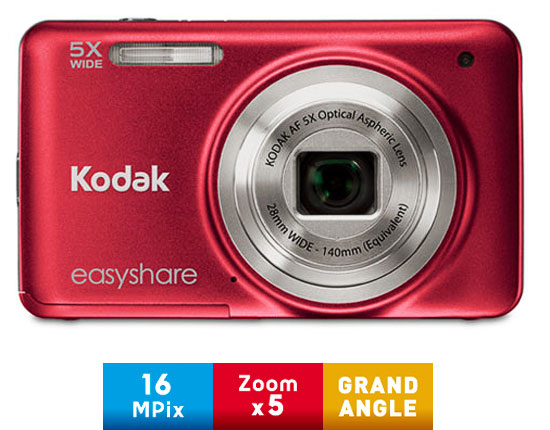 Kodak Easyshare M5350 Rouge
