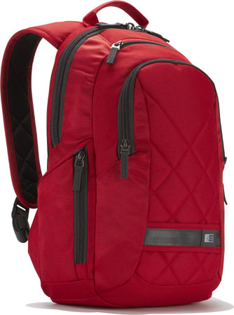 Case Logic - Sac à dos pour ordinateur portable 13/14 Rouge - Modèle DLBP114