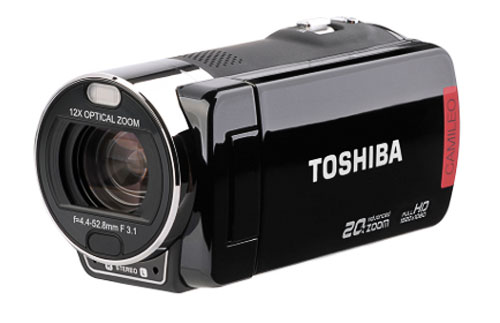 Toshiba CAMILEO X200 - Caméscope - 1080p - 8.0 MP - 12x zoom optique