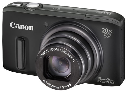 Canon Powershot Sx260 Hs Noir