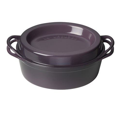 Le Creuset Cocotte ovale en fonte émaillée Signature, 7,6 L, Flamme