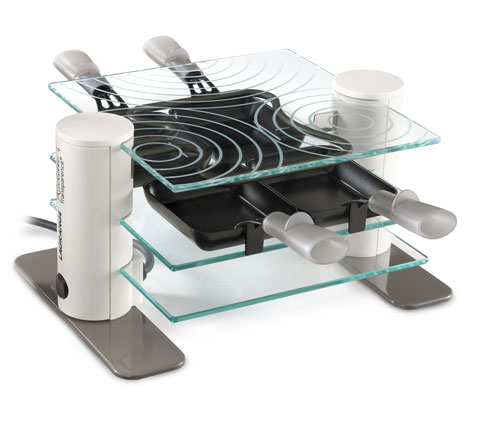 Lagrange Transparence Raclette 4 - Raclette - 600 Watt