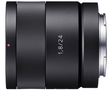 Objectif hybride Sony Sonnar T* E 24mm f/1,8 ZA Zeiss