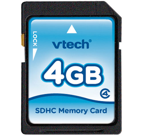 Carte mémoire SDHC 4Go Storio 1/2 et Kidizoom Vtech - Tablettes educatives  - Achat & prix