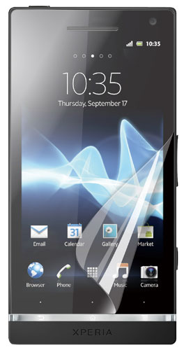 Muvit Lot de 2 Protections d'écran pour Sony Ericsson Xperia S - Brillantes