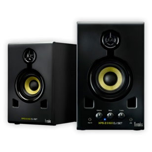Hercules XPS 2.0 60 DJ Set - Haut-parleurs - pour PC - 30 Watt (Totale) - 2 voies