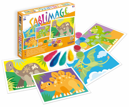 Sentosphère Sablimage Dinosaures