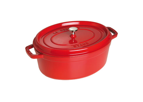 Staub - 1103306 - Cocotte - Ovale - Cerise - 33 cm