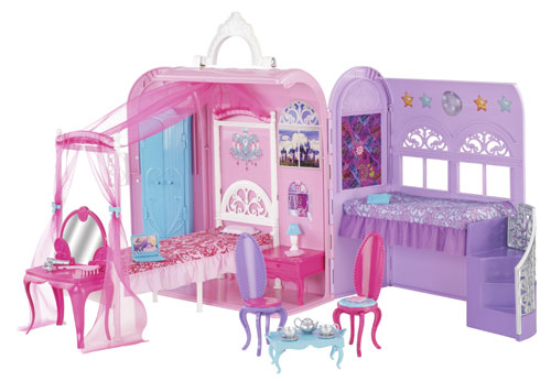 Mattel Barbie Chambre Magique 2 en 1 - Accessoire poupée