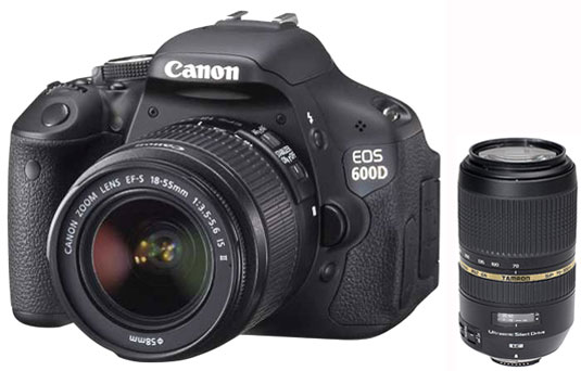 reflex Canon EOS 600D + 2 Obj. : Canon EF-S IS 18 - 55 mm f/3.5 - 5.6 + Tamron AF Di 70 - 300 mm f/4.0 - 5.6 LD Macro 1:2