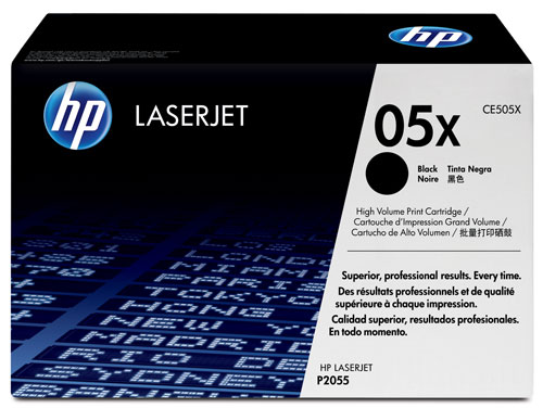 Toner HP LaserJet 05X (CE505X) - Noir