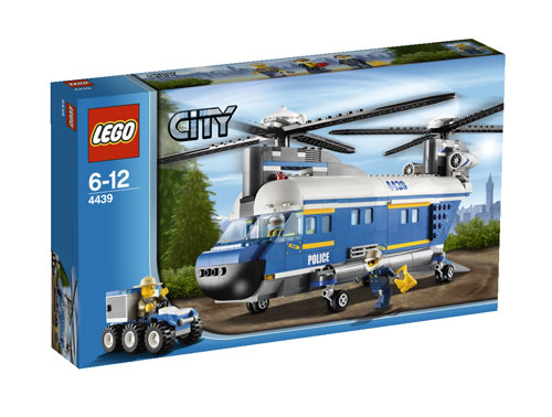LEGO City 4439 - Hélicoptère de transport lourd