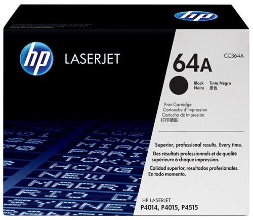 Toner HP LaserJet 64A (CC364A) - Noir