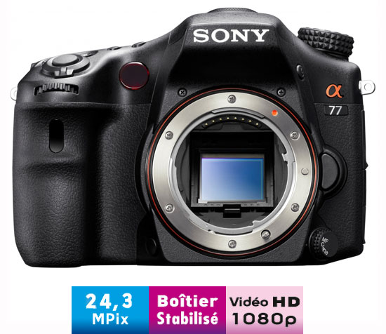 Sony Alpha SLT-A77V Nu