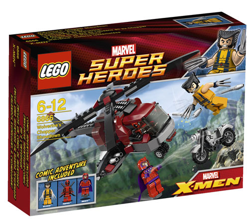 LEGO® Super Heroes Marvel 6866 L'helicoptere de Wolverine État correct -  reconditionné disponible sur Fnac