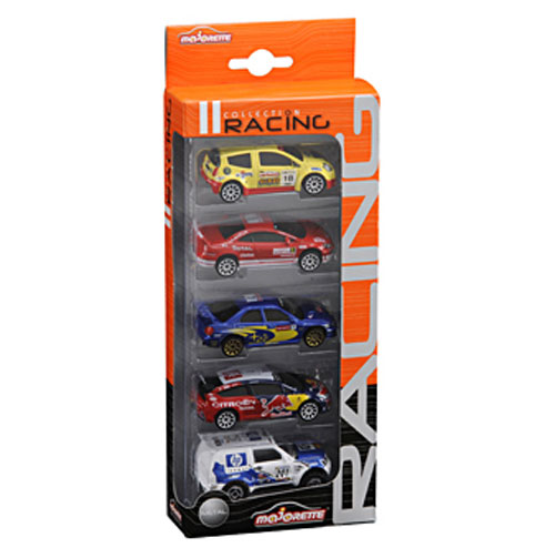 Majorette Racing 5 pieces Set Voiture Achat prix fnac
