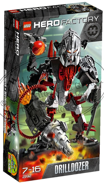 LEGO Hero Factory 2192 Drilldozer Lego Achat prix fnac