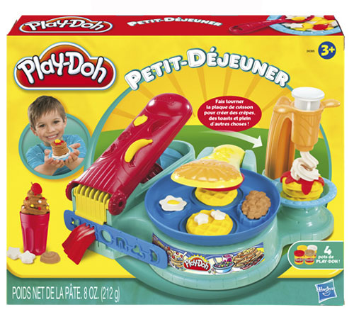 Pate à modeler Play doh kitchen creations - petit déjeuner exquis