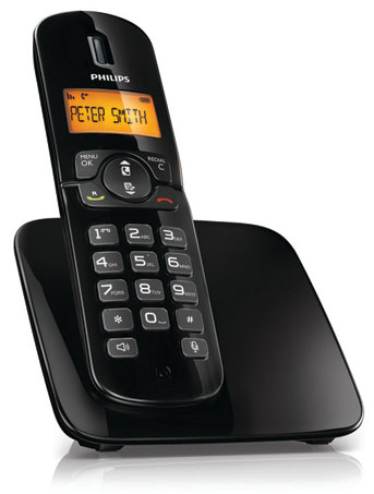 Téléphone Sans Fil Philips Solo Noir CD1811