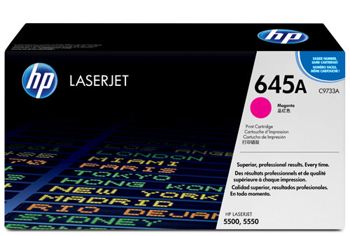 Toner HP LaserJet 645A (C9733A) - Magenta