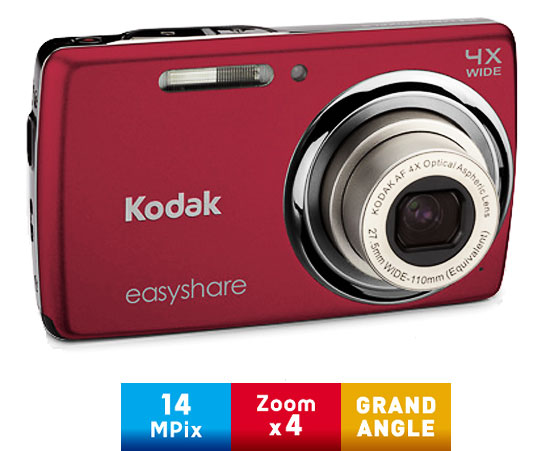 Kodak Easyshare M532 Rouge