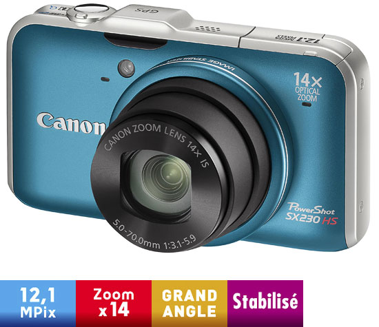 Canon Powershot Sx230 Hs Bleu