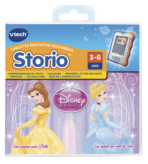 Jeux Storio et Storio 2 Vtech Disney Princess