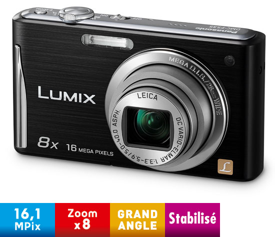 Panasonic Lumix Dmc-Fs35 Ef-K Noir