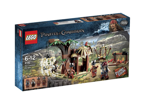 Lego Lego® Pirates Des Caraïbes 4182 Prisonnier Des Cannibales