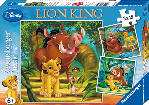 Puzzle Disney 100 ans - Le Roi Lion Simba Ravensburger-13373 300
