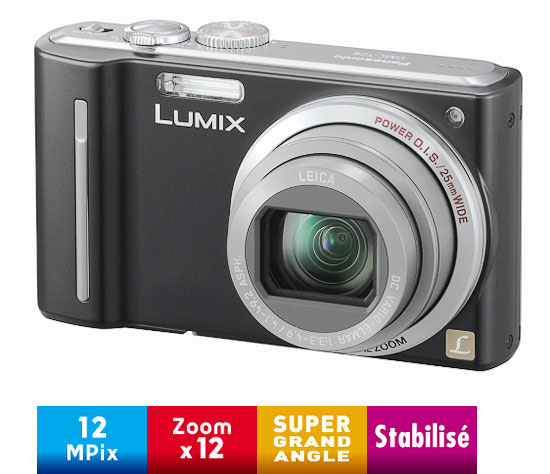 Panasonic Lumix DMC-TZ8 Silver État correct -  reconditionné disponible sur Fnac