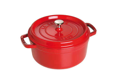 Staub - 1101006 - Mini Cocotte - Ronde - Cerise - 10 cm