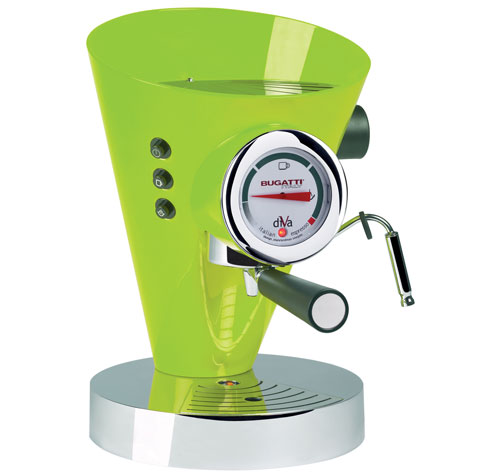 Machine à Café Espresso Bugatti Diva Vert