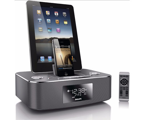 Philips Docking Entertainment System Dc390 - Socle Apple Dock - 10 Watt - Aluminium