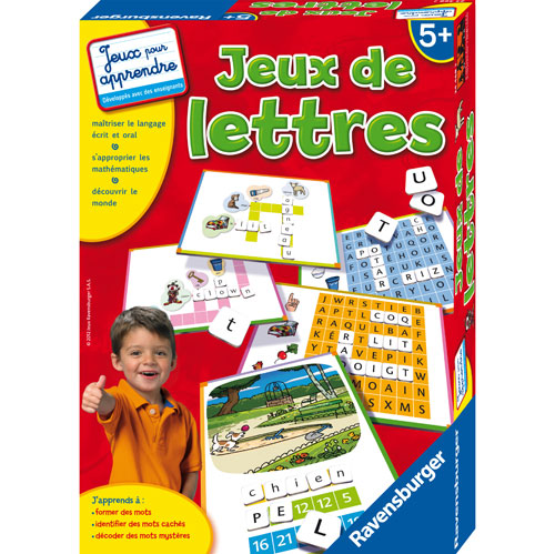 Jeux de lettres ravensburger 5 ans clearance