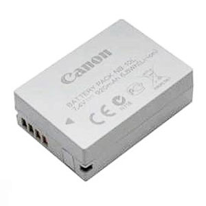 Batterie Canon NB-10L pour PowerShot G3x, G1x, G16, G15