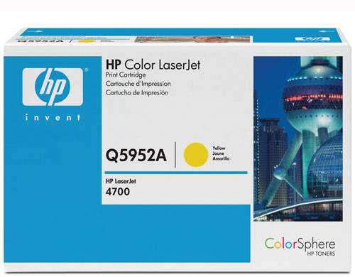 Toner HP Color LaserJet ColorSphere Q5952A - Jaune